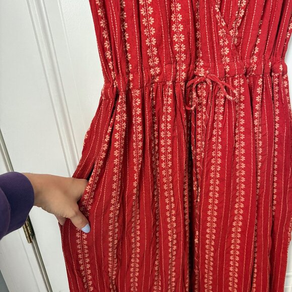 Dawn Dress by Christy Dawn in Hibiscus Zinnia Stripe - Picture 8 of 11